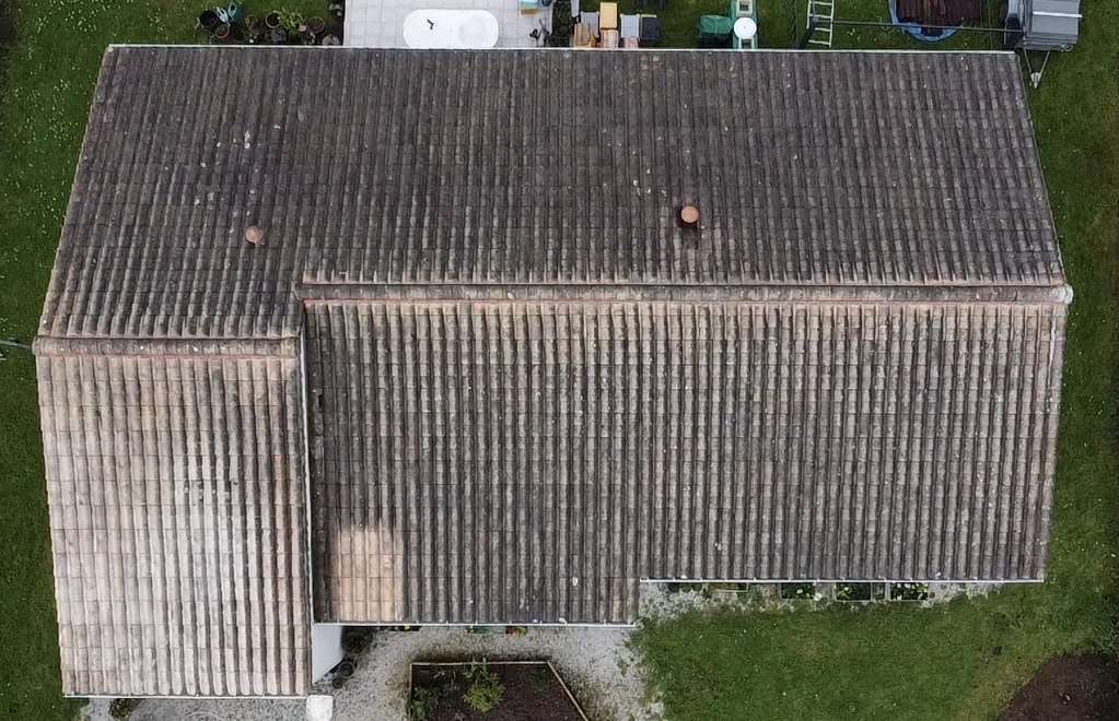 Toiture avant travaux