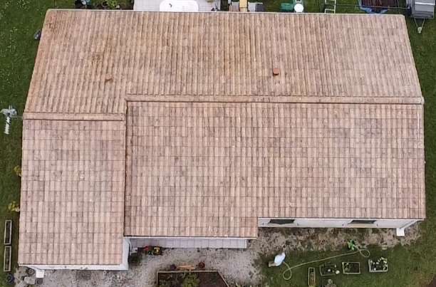 Toiture après travaux